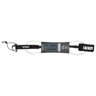 Leash FCS 6 X 5mm Competition White Black