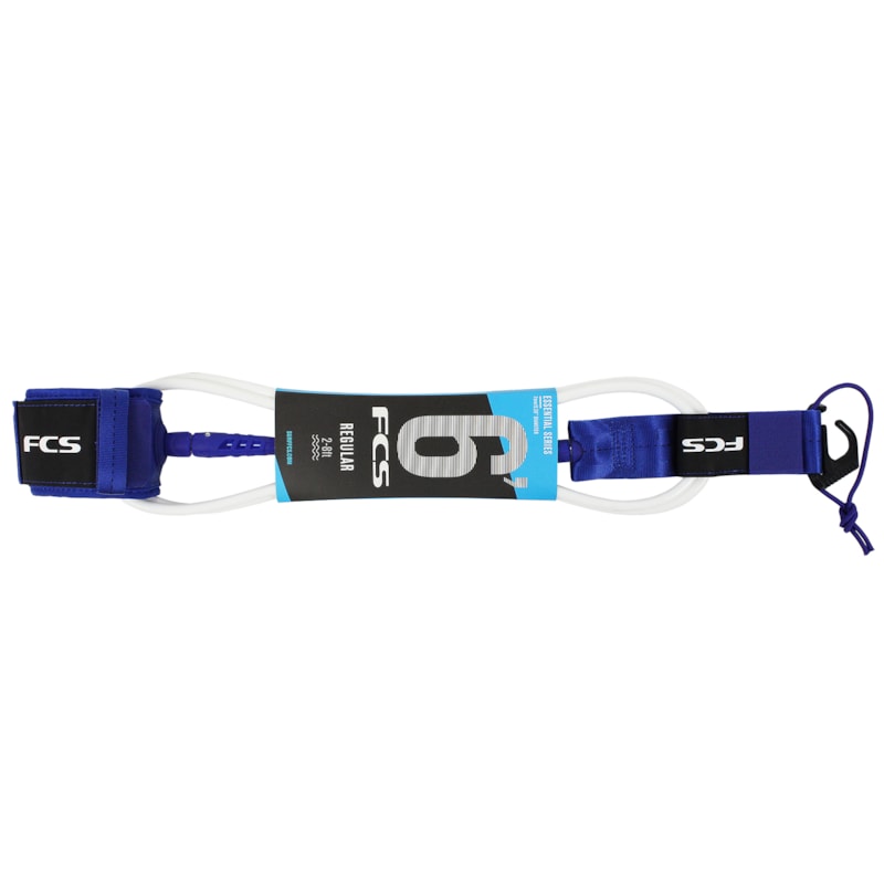 Leash FCS 6 x 7 Regular Azul e Branco