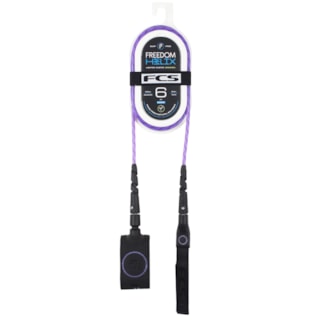 Leash FCS Freedom Helix 6 X 5 Comp Purple Black