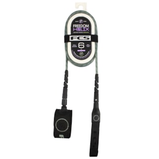 Leash FCS Freedom Helix 6 X 6.5 All Round Warm Grey