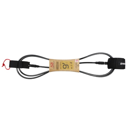 Leash Silverbay Pro Big Wave 9 X 8mm Preto