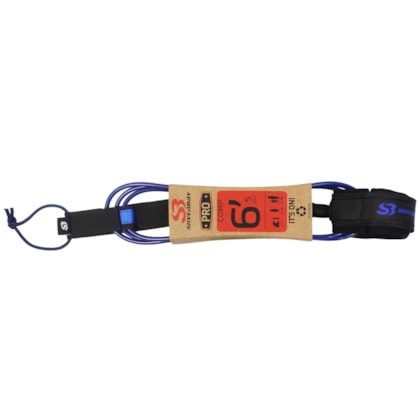 Leash Silverbay Pro Competição 6 x 5mm Blue