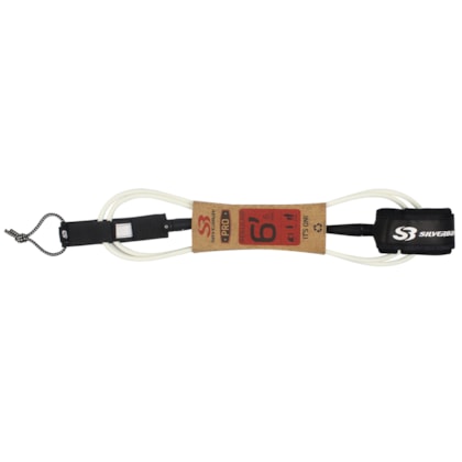 Leash Silverbay Pro Regular 6 x 6mm White