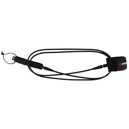 Leash Silverbay Pro Regular Plus 7 X 7mm Preto