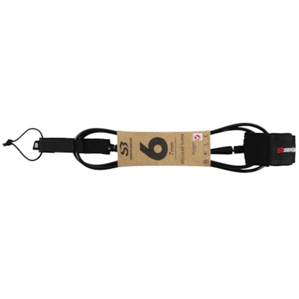 Leash Silverbay Pro Regular Super 6 X 7mm Preto