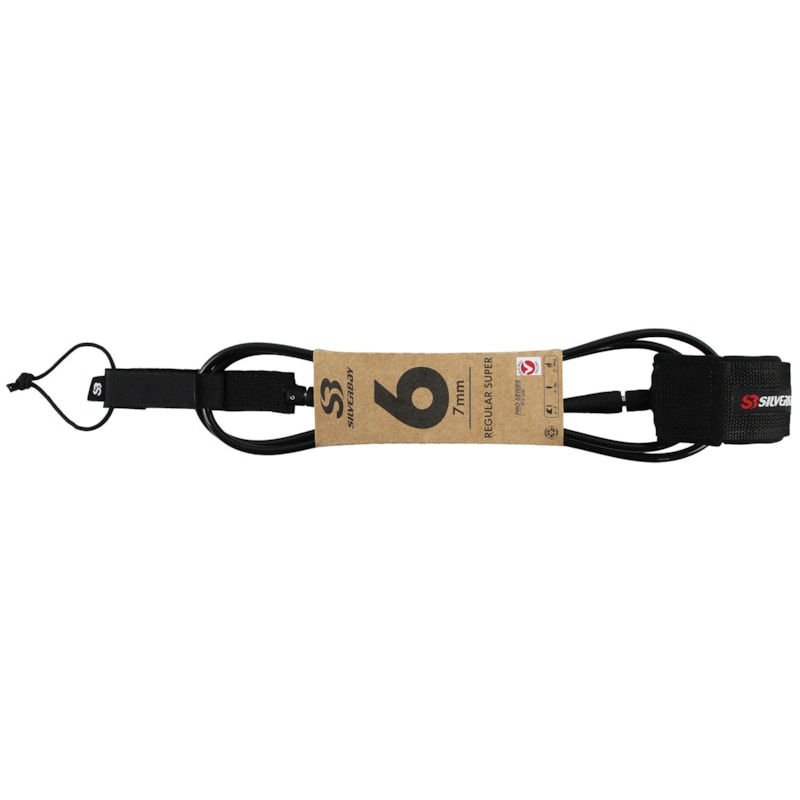 Leash Silverbay Pro Regular Super 6 X 7mm Preto