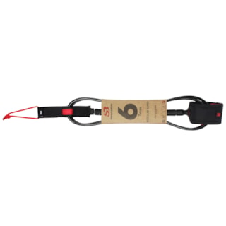 Leash Silverbay Regular Pro Slim 6x7mm Preto