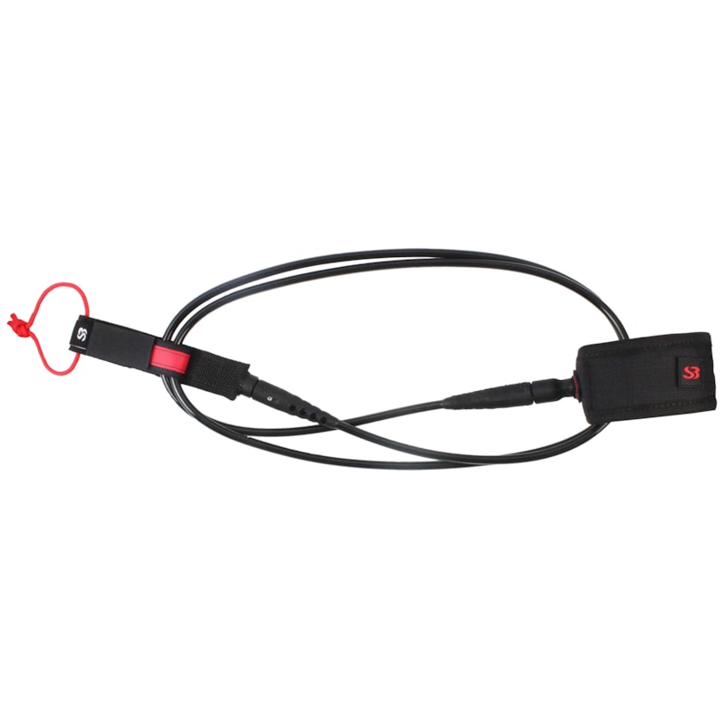 Leash Silverbay Regular Pro Slim 6x7mm Preto