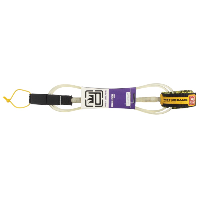 Leash Wet Dreams 6´6 x 7 Moulded Line Transparente