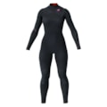 Long John Mormaii Diva Pro Uv Suit 1mm Chest Zip Preto