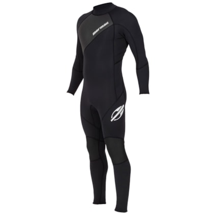 Long John Mormaii Extra Line 2/2 Back Zip Preto Long John Mormaii Extra Line 2/2 Back Zip Preto