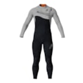 Long John Mormaii Flexxxa Pro 1mm Chest Zip Preto e Cinza