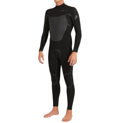 Long John Quiksilver 3/2 Marathon Sessions Chest Zip Black Long John Quiksilver 3/2 Marathon Sessions Chest Zip Black