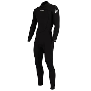 Long John Quiksilver Prologue Back Zip 3/2mm Black Importado