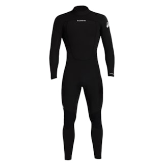 Long John Quiksilver Prologue Back Zip 3/2mm Black Importado