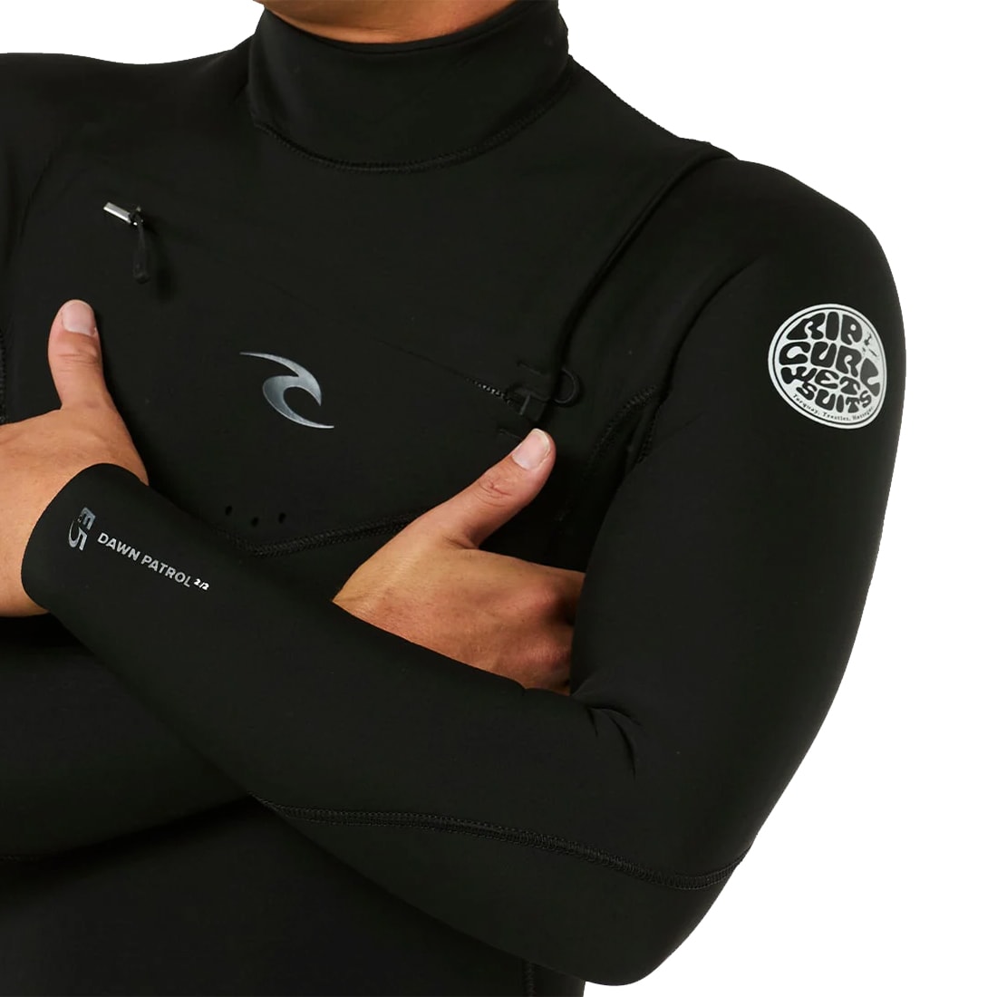 Long John Rip Curl Dawn Patrol 2/2mm Chest Zip Black