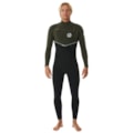 Long John Rip Curl E-Bomb 3/2 E7 Chest Zip Dark Olive