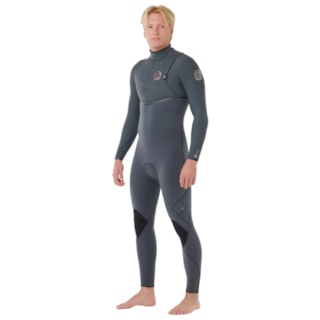 Long John Rip Curl E-Bomb 3/2 Zip Free Iron