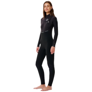 Long John Rip Curl E-Bomb 3/2mm Chest Zip Black