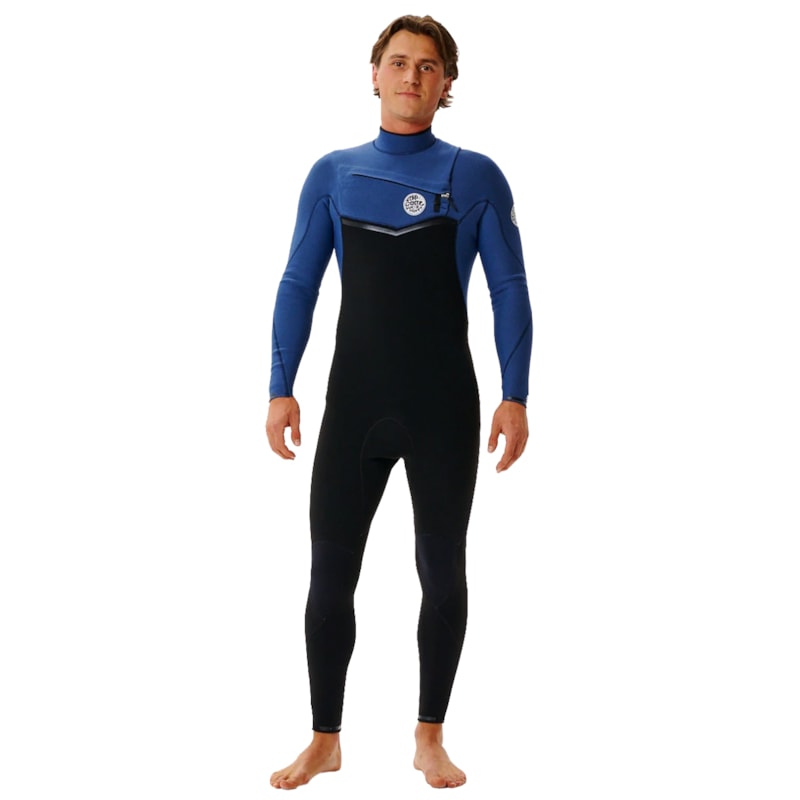 Long John Rip Curl E-bomb 3/2mm Chest Zip Navy