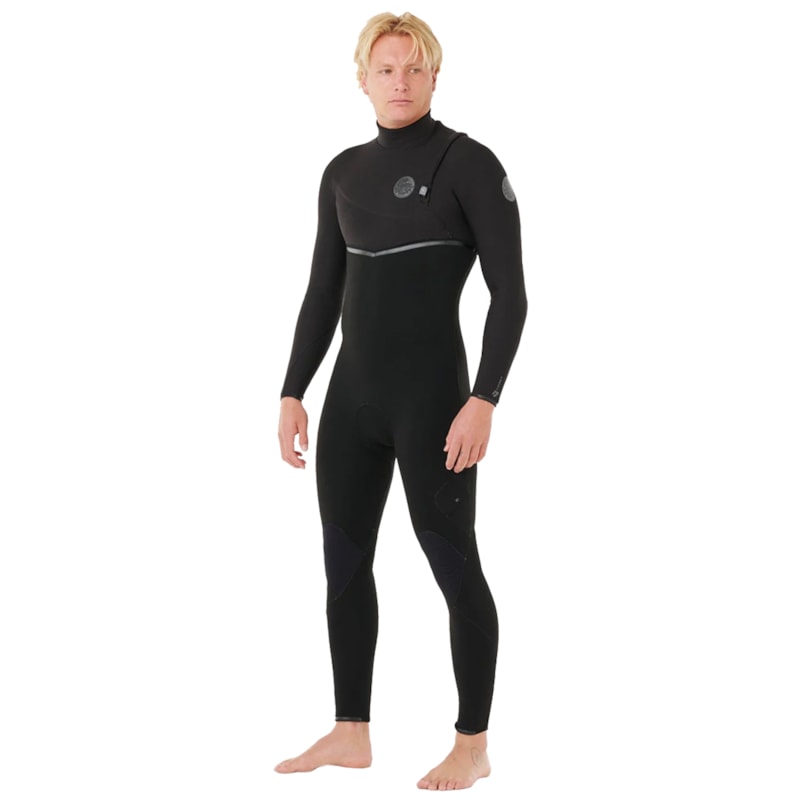 Long John Rip Curl E-Bomb 3/2mm Zip Free Black Importado