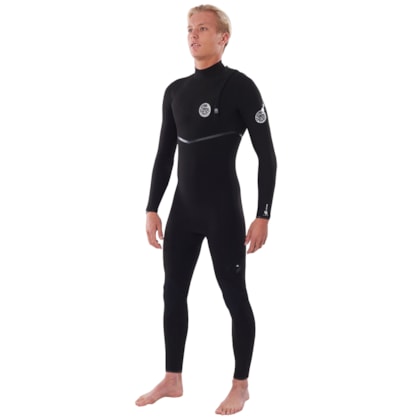 Long John Rip Curl E-Bomb 4/3 Zip Free Black Long John Rip Curl E-Bomb 4/3 Zip Free Black