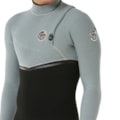 Long John Rip Curl E-Bomb E7 3/2 Zip Free Iced Grey