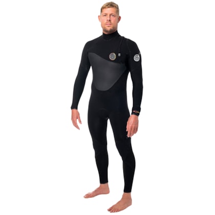 Long John Rip Curl Flashbomb Heatseeker 3/2 Zip Free Black Long John Rip Curl Flashbomb Heatseeker 3/2 Zip Free Black