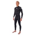 Long John Rip Curl Freelite 3/2 mm Back Zip Black White