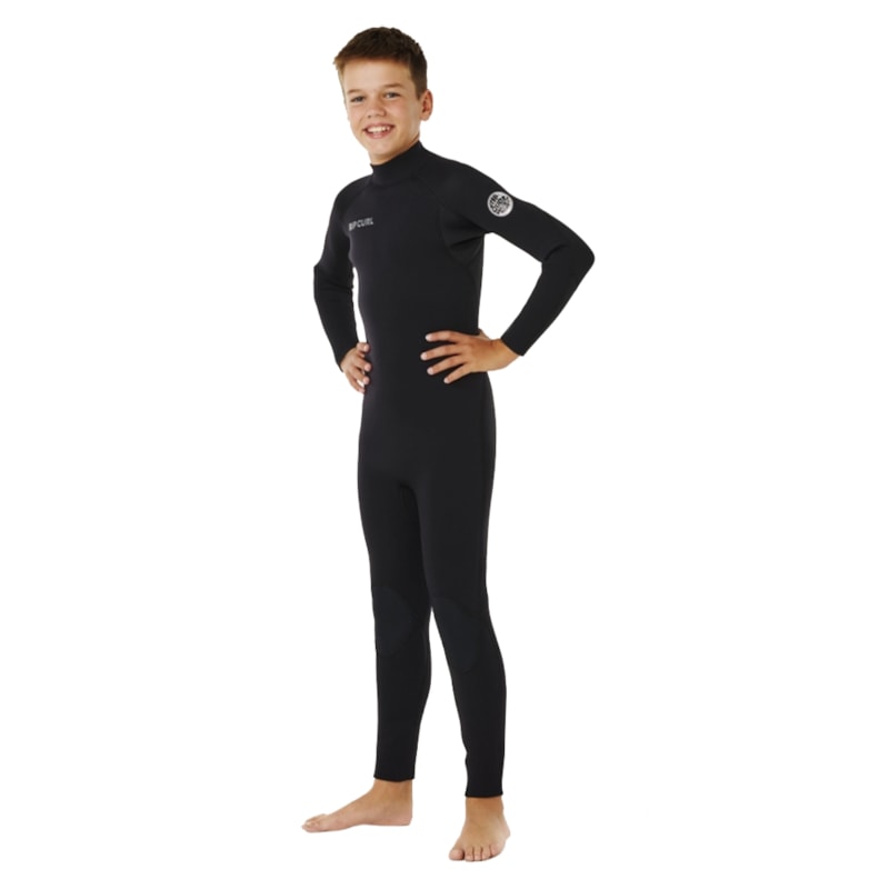 Long John Rip Curl Juvenil Trad 3/2mm Back Zip Black