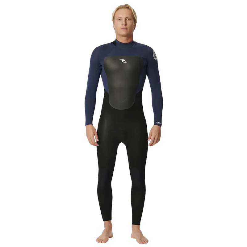 Long John Rip Curl Omega 3/2 mm Back Zip Steamer Slate