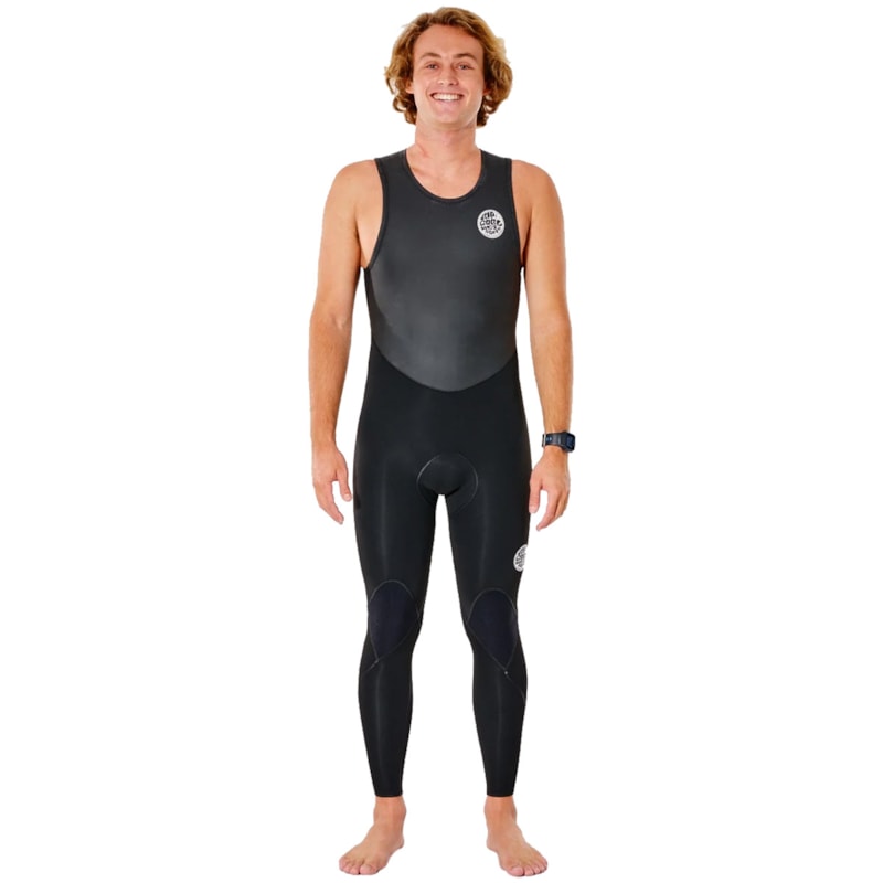 Long John Rip Curl Sless Dawn Patrol 2/2mm Back Zip Black Importado
