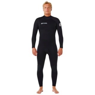 Long John Rip Curl Trad 3/2mm Back Zip Black
