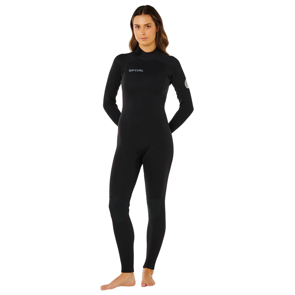 Long John Rip Curl Omega 3/2mm Back Zip Black Feminino