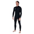 Long John Vissla Seven Seas 4/3 Chest Zip Black