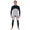 Long John Vissla Seven Seas 4/3 Chest Zip Black