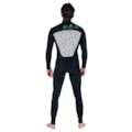 Long John Vissla Seven Seas 4/3 Chest Zip Black