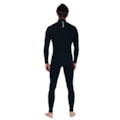 Long John Vissla Seven Seas 4/3 Chest Zip Black