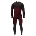 Long John Vissla Seven Seas Comp 3/2 Chest Zip Black