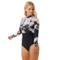 Maiô De Lycra Rip Curl Hoffman Black