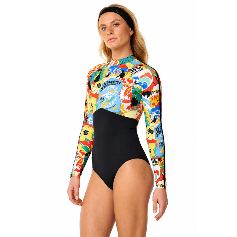 Maiô Rip Curl Nova Era Manga Longa Multi Importado