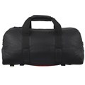 Mala Grizzly Leather Military Duffle Black