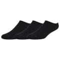 Meia Converse Star Chevron Kit com 3 Pares Invisible Black