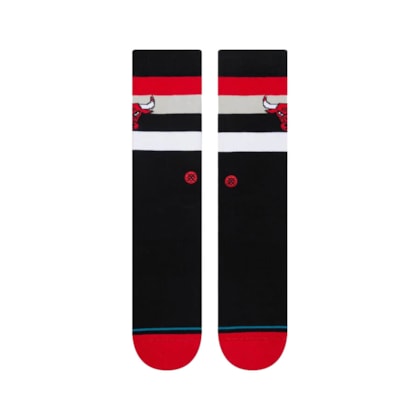 Meia Stance Bulls ST Crew Red