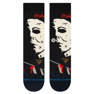 Meia Stance Collab Halloween Michael Myers Crew Navy