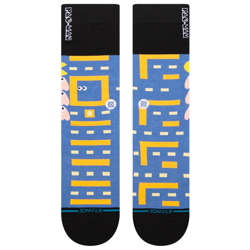 Meia Stance Collab Pac-Man Power Pellet Blue