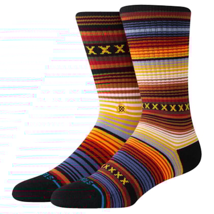 Meia Stance Curren St Crew Indigo Meia Stance Curren St Crew Indigo