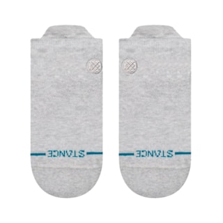 Meia Stance Icon Low Tab Heather Stone