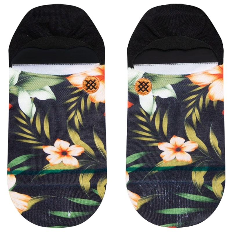 Meia Stance Icon No Show Cabana Washed Black