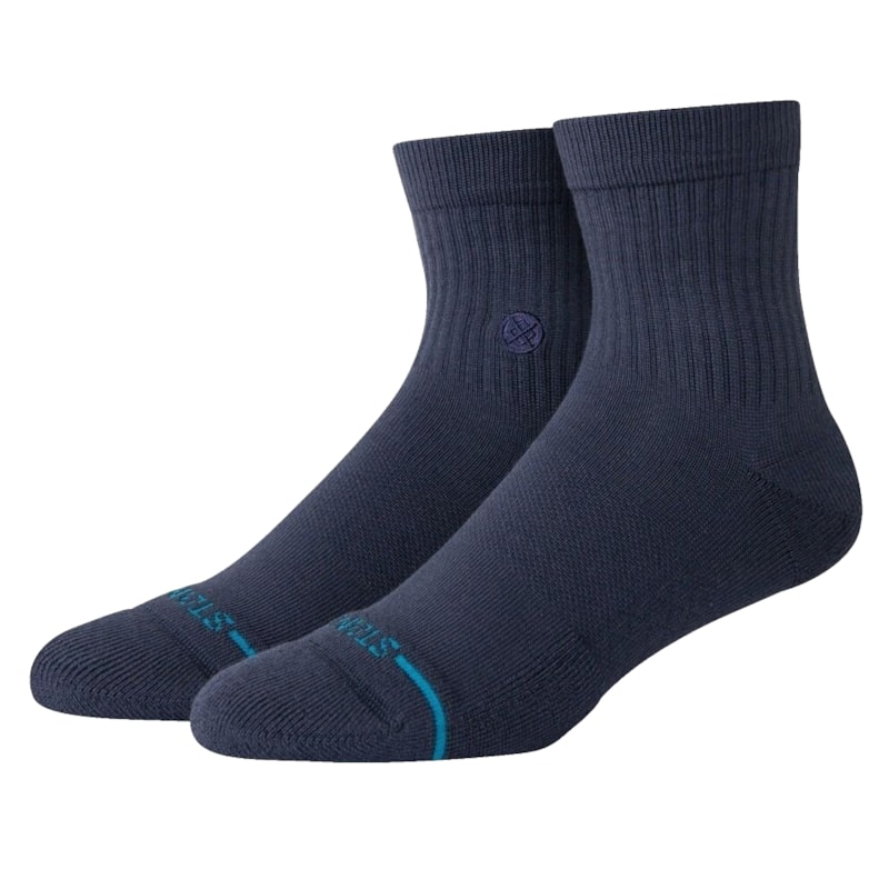 Meia Stance Icon Quarter Navy